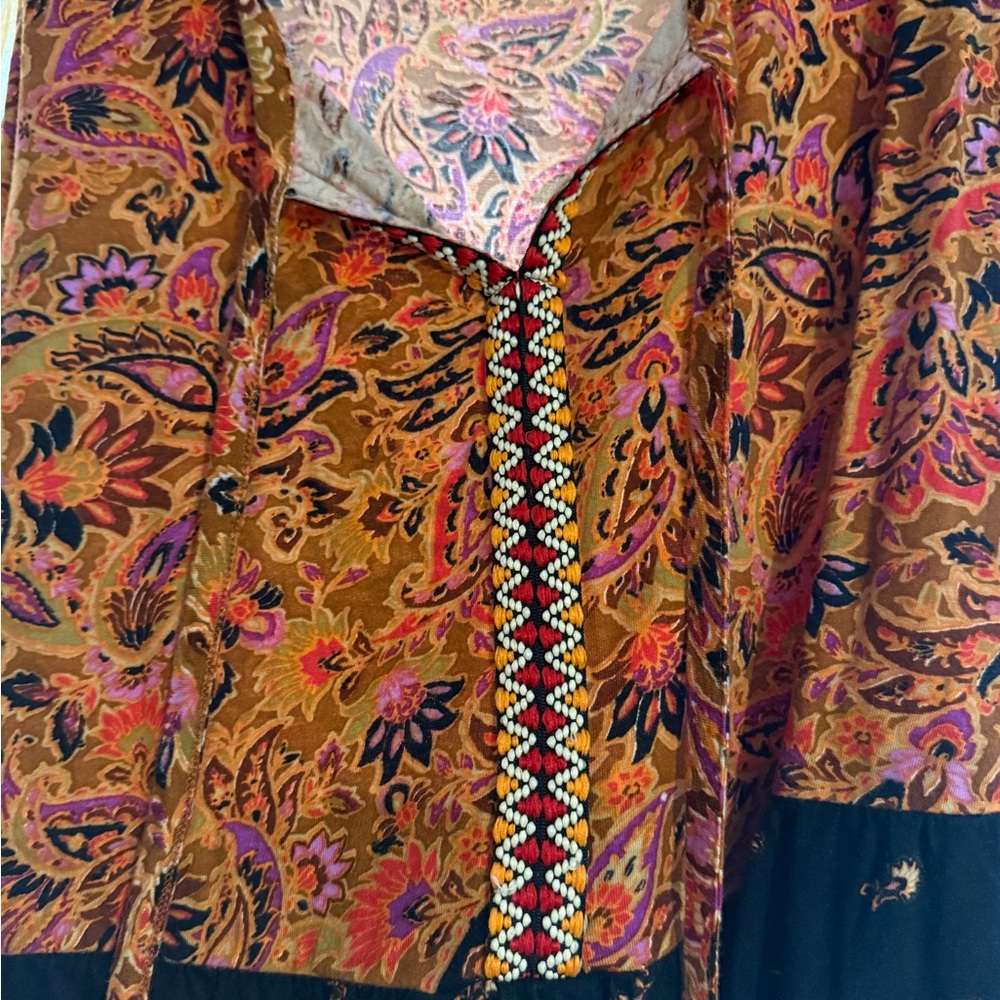Patrons of Peace Multicolor Paisley Tank Top - Picture 2 of 3